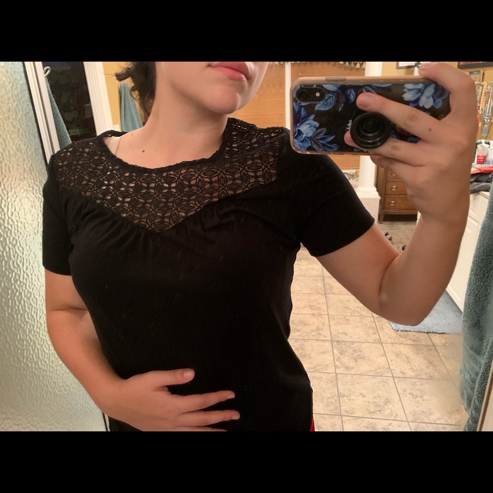 Black shirt
